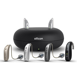 Oticon Opn S rechargeable hearing aids from an audiologist, Greensboro, NC